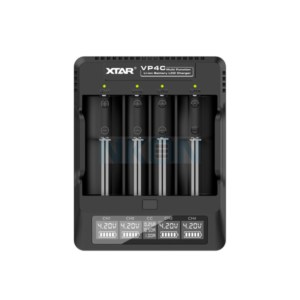 XTAR VP4C batterijlader