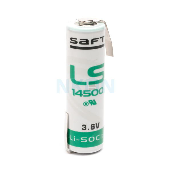 SAFT LS14500 / AA Lithium met Z-tags - 3.6V