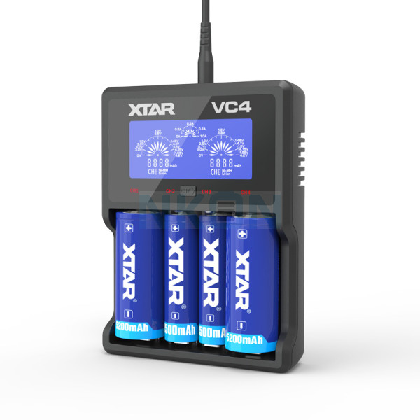 XTAR VC4 batterijlader