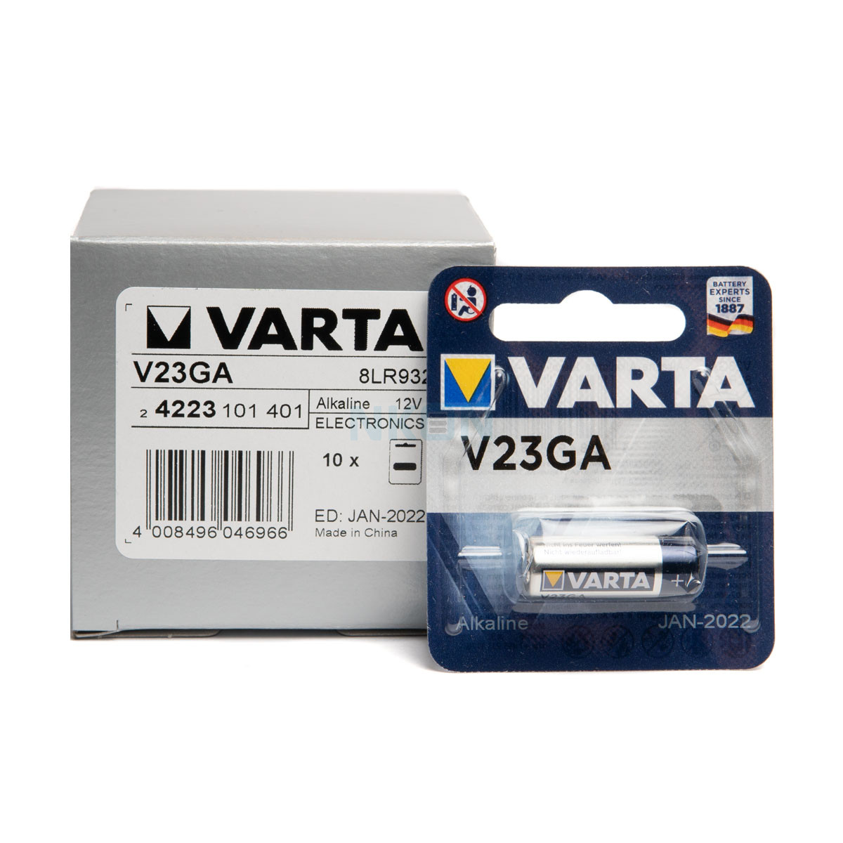 afgunst Bovenstaande Reizende handelaar 10x V23GA (8LR932) Varta - 12V - Alkaline - Wegwerpbatterijen | NKON