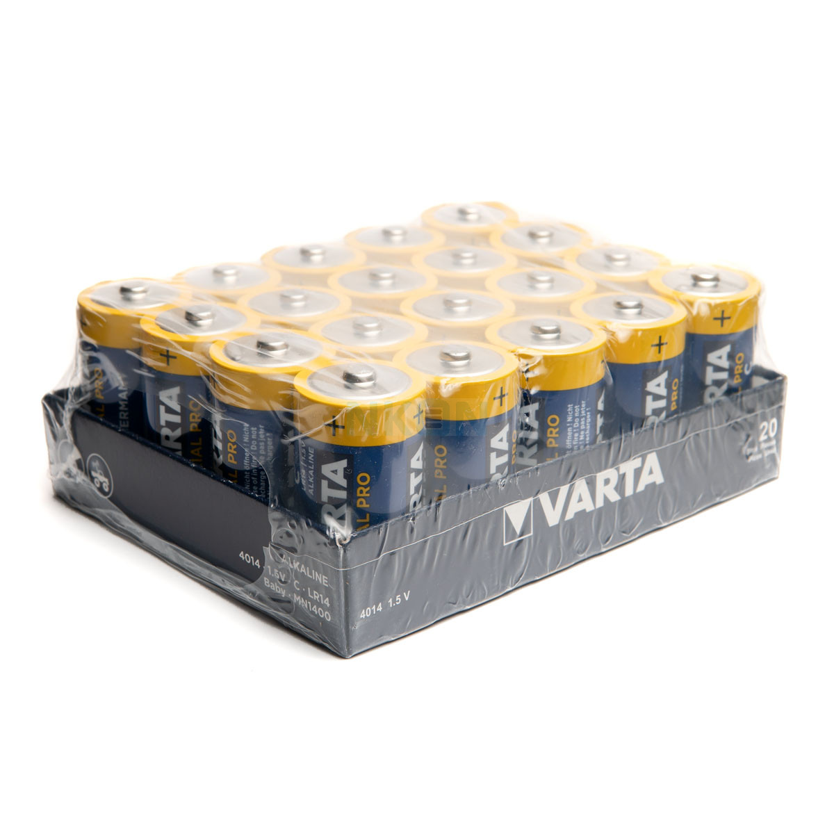 Voetzool voorkant doneren 20x C Varta Industrial Pro - 1.5V - C, D & 9V - Alkaline -  Wegwerpbatterijen | NKON