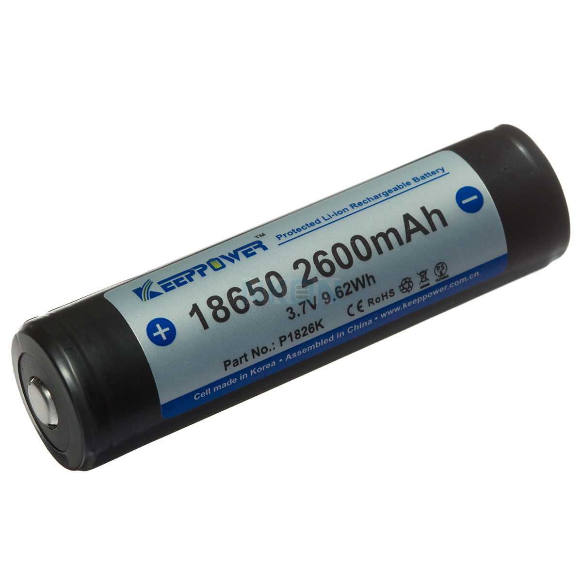 Keeppower 18650 2600mAh - 5.2A - Li-ion - Oplaadbare batterijen NKON