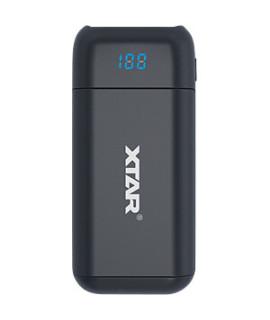 XTAR PB2 powerbank / batterijlader - zwart