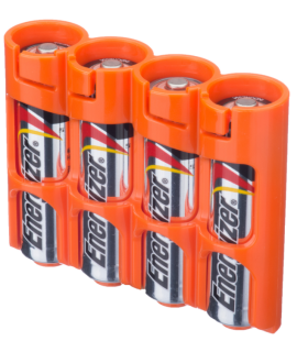4 AA Powerpax Battery case - Oranje