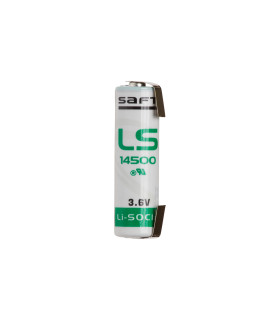 SAFT LS14500 / AA Lithium met U-tags - 3.6V
