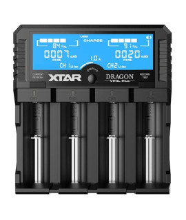XTAR VP4L Plus batterijlader