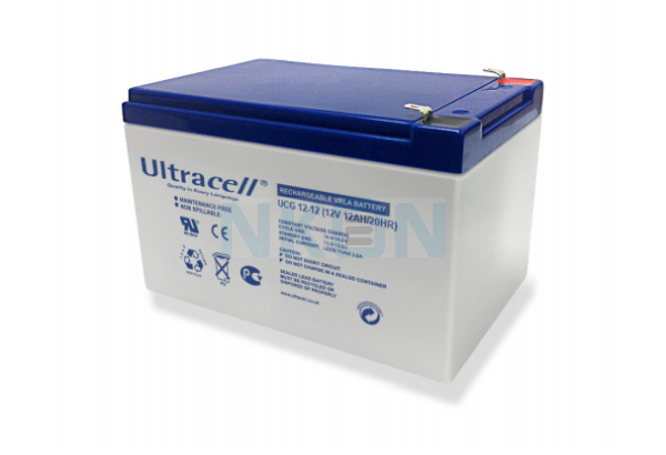 Ultracell UCG12-12 Deep Cycle Gel 12V 12Ah Bateria chumbo-ácido