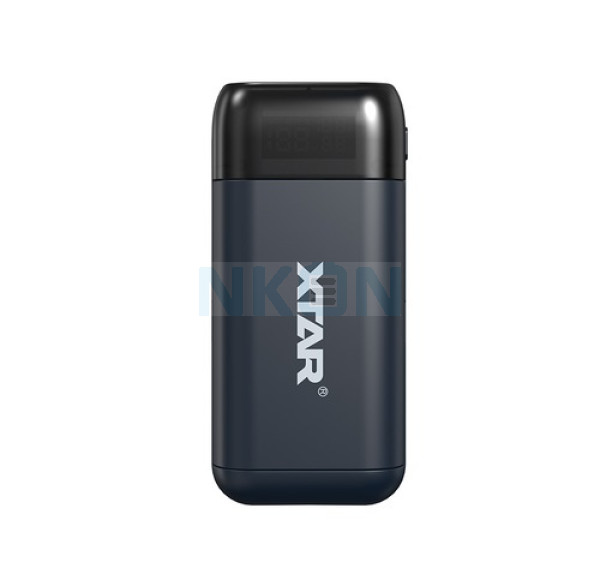 XTAR PB2SL Banco de potência / carregador de bateria - preto
