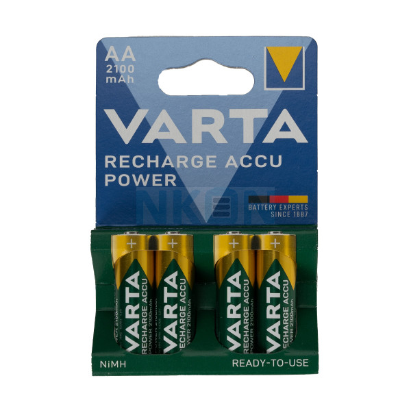 4 AA Varta Recharge Accu Power - 2100mAh