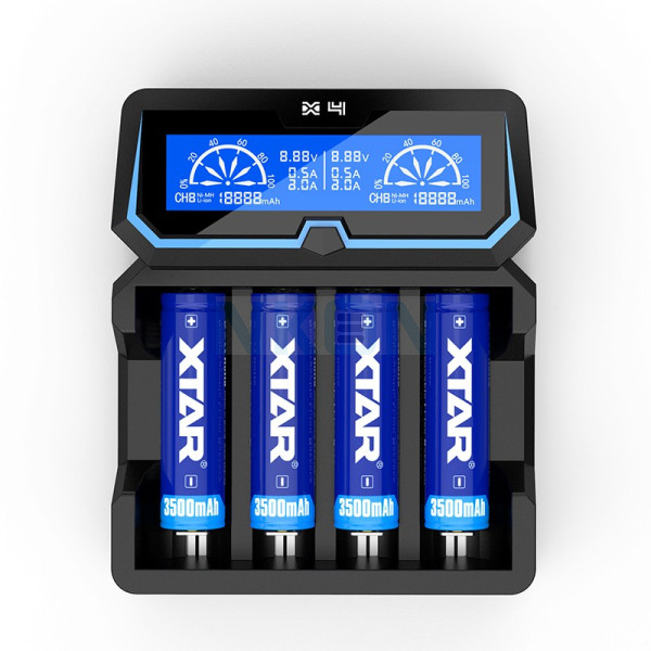 XTAR X4 carregador de bateria