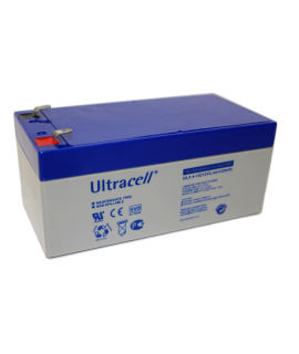 Ultracell 12V 3.4Ah Bateria chumbo-ácido