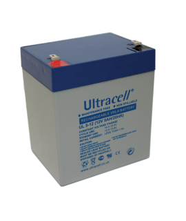 Ultracell 12V 5Ah Bateria chumbo-ácido