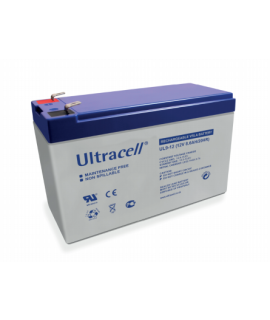 Ultracell 12V 8.6Ah Bateria chumbo-ácido