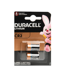 2x CR2 Duracell Lithium - Embalagem padrão varejo - 3V