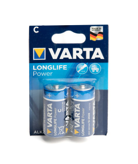 2x C Varta Longlife Power - 1.5V