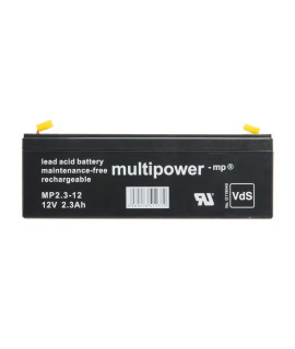 Multipower 12V 2.3Ah Bateria chumbo-ácido