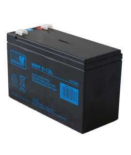 MWPower MWP 12V 9Ah Bateria chumbo-ácido (6.3mm)