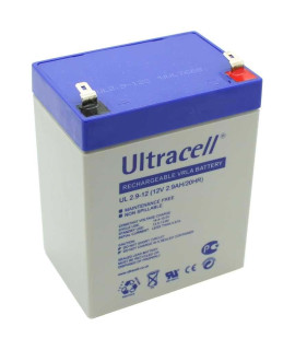 Ultracell 12V 2.9Ah Bateria chumbo-ácido