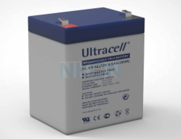 Ultracell UL4.5-12 12V 4.5Ah Batterie au plomb