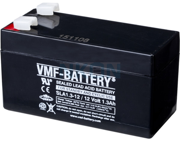 VMF SLA1.3-12 12V 1.3Ah Batterie au plomb 
