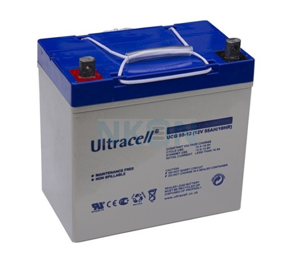 Ultracell UCG55-12 Deep Cycle Gel 12V 55Ah batterie au plomb