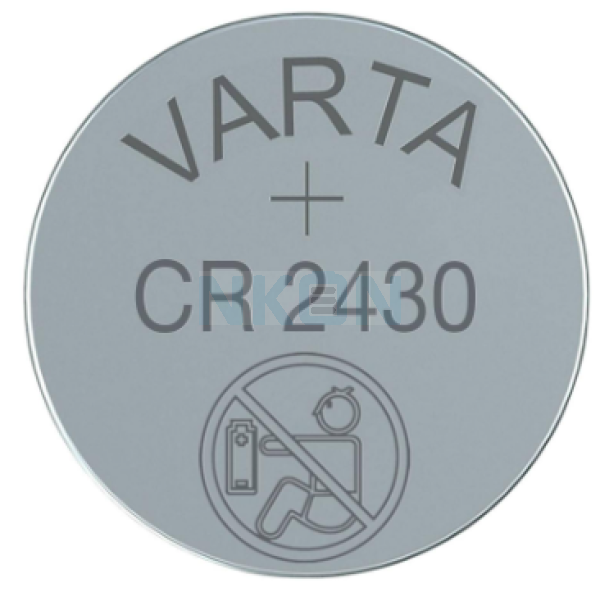 Varta CR2430 - 3V - Bulk - Piles bouton - Lithium - Piles jetables