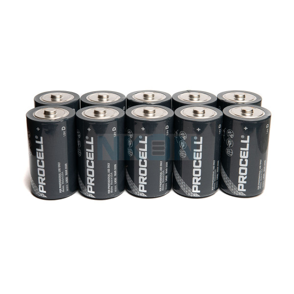 10x D Duracell Procell Constant Power - 1.5V