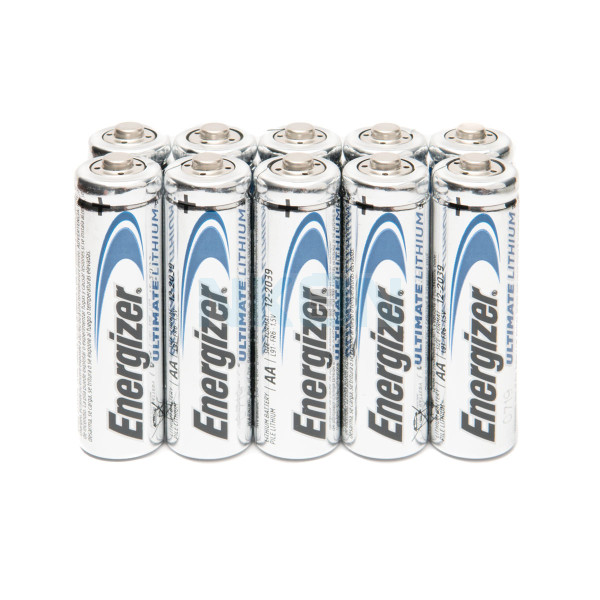 10x AA Energizer Ultimate Lithium L91 - 1.5V