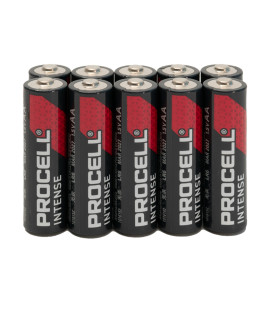 10 AA Duracell Procell Intense - 1.5V