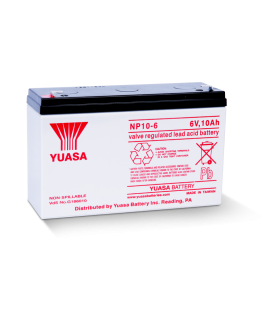 Yuasa 6V 10Ah Batterie au plomb