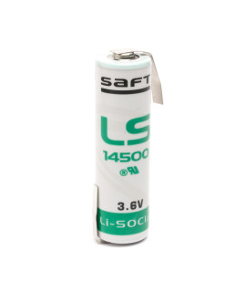 SAFT LS14500 / AA Lithium avec Z-tags - 3.6V
