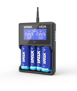 Chargeur de batterie XTAR VC4