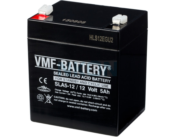 VMF 12V 5Ah batería de plomo