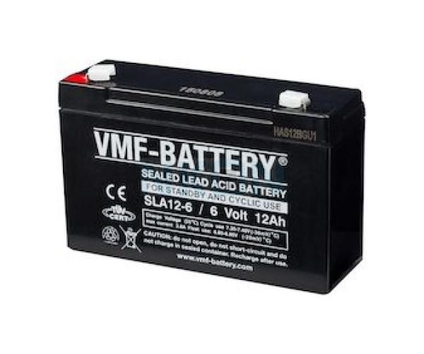 VMF 6V 12Ah Batería de plomo ácido