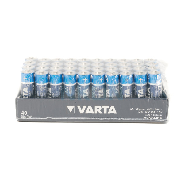 40 AA Varta Longlife Power - 1.5V