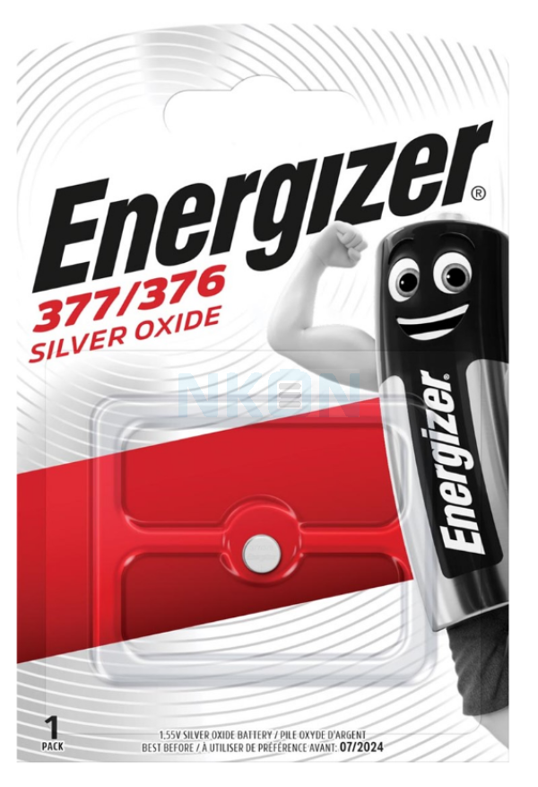 Energizer 377/376 Silver Oxide - 1.5V
