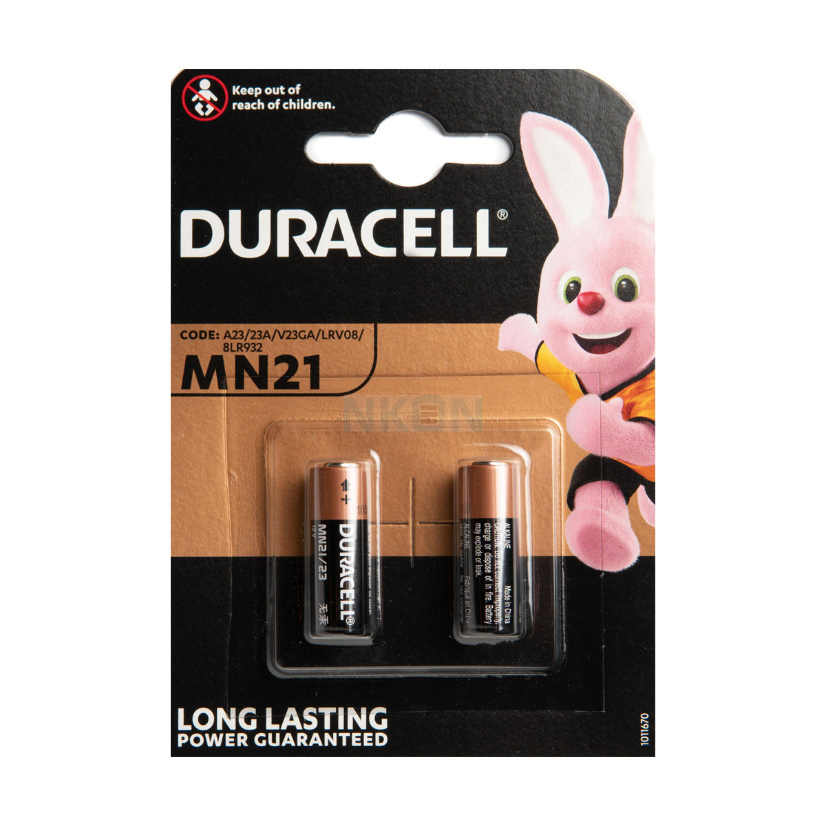 2x MN21 (A23 / V23GA / 3LR50) Duracell - 12V - Pilas desechables