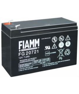 Fiamm FG 12V 7.2Ah (4.8mm) Batería de plomo