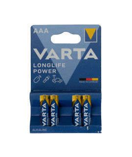 4 AAA Varta Longlife Power - 1.5V
