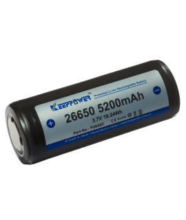 Keeppower 26650 5200mAh (protected) - 10A