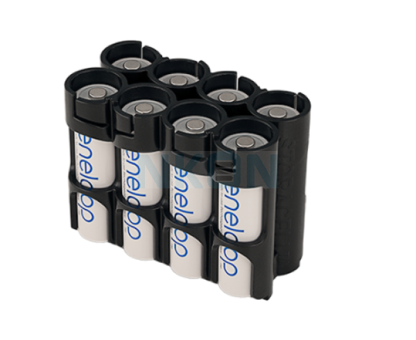 8 AA Powerpax магнитная кассета для батареек 