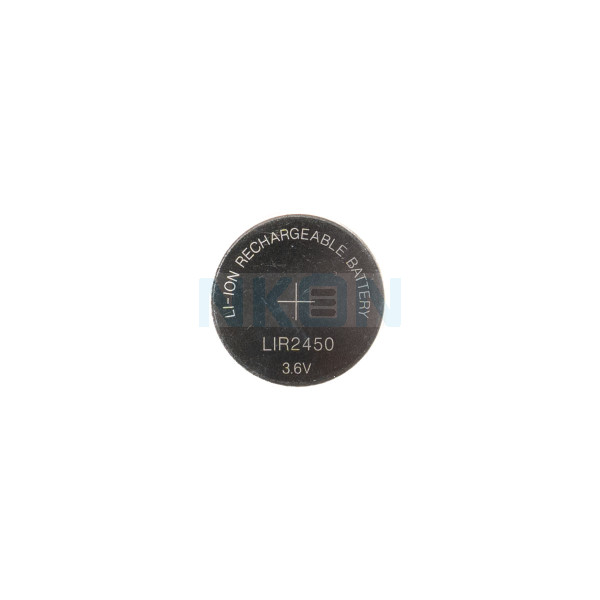 LIR2450- 120mAh аккумуляторная литий-ионная кнопочная батарейка