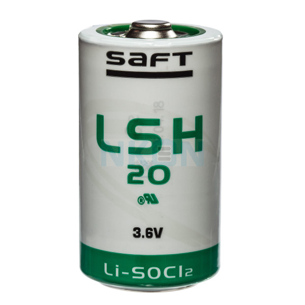 SAFT LSH 20 3.6V литиевая батарея формата D