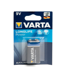 9V Varta Longlife Power - блистер