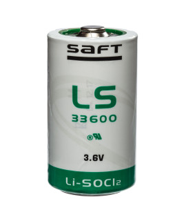 SAFT LS33600 3.6V литиевая батарея формата D