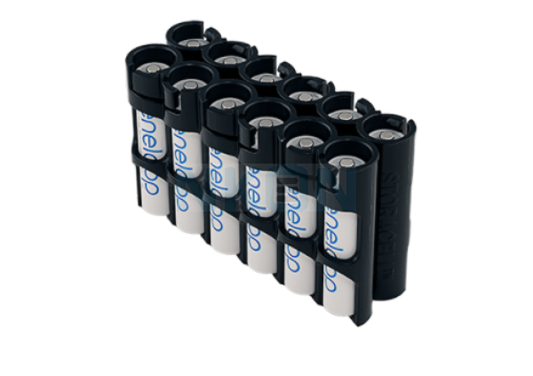 12 AAA Powerpax Battery case - Magnetisch