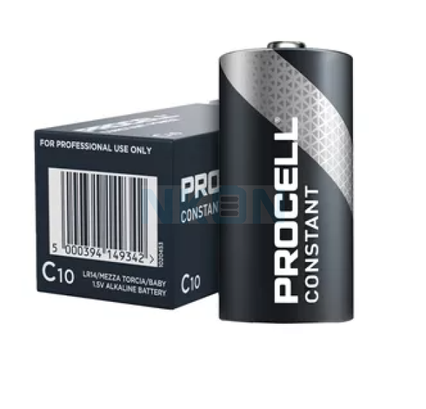 10x C Duracell Procell Constant Power - 1.5V