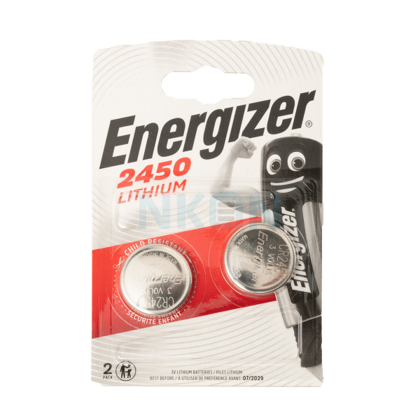 2x Energizer CR2450 - 3V