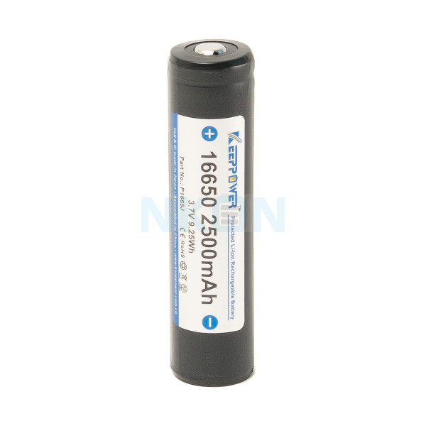 Keeppower 16650 2500mAh (protected) - 4A