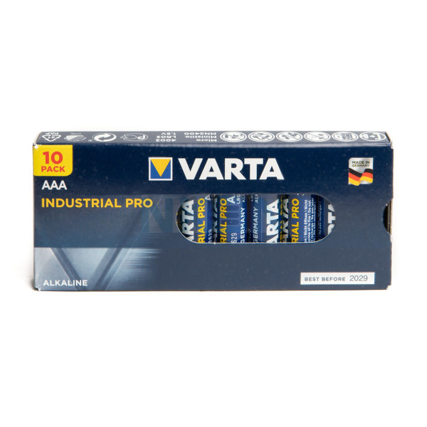 10 AAA Varta Industrial Pro - 1.5V